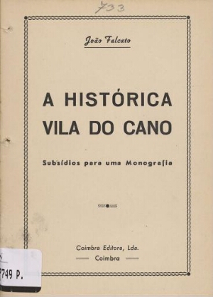 A histórica Vila do Cano