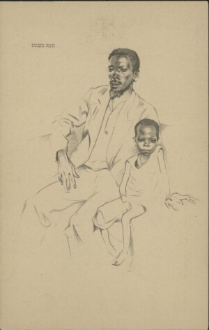 Calungeia et sa fille Sagala, Angola