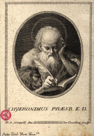 S. Hyeronimus Praesb. E. D.