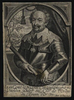 Iean Comte de Nassau Catzenelenboghe Vianden Diest &c. Chr de lªOrdre du Toison dªOr