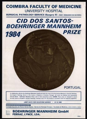 Cid dos Santos - Boehringer Mannheim 1984 Prize