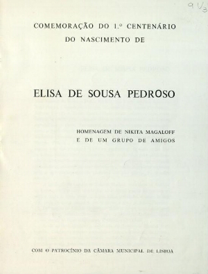 Elisa de Sousa Pedroso