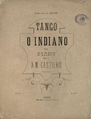 Tango O Indiano para Piano