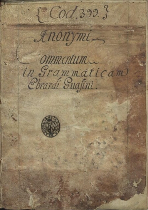 [Commentarium in Graecismus Ebrardi Bethuniensis
