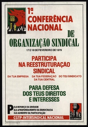 1ª Conferência Nacional de Organização Sindical