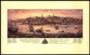 Vista da cidade do Porto, desde a Torre de Marca athe as Fontainhas