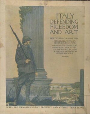 Italy defending freedom and art