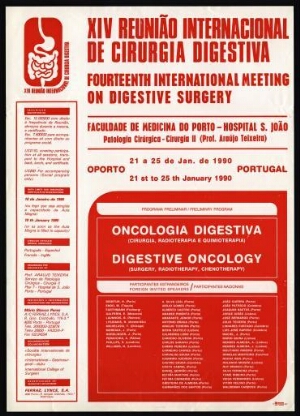 XIV Reunião Internacional de Cirurgia Digestiva = Fourteenth International Meeting on Digestive Surg...