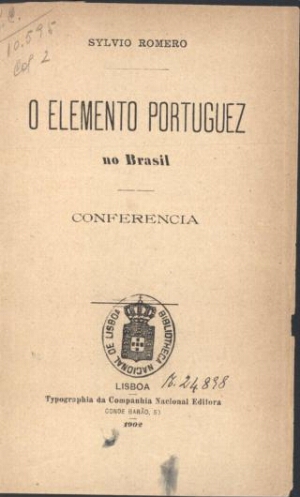 O elemento portuguez no Brasil