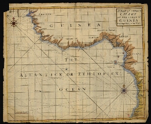 A new & correct chart of the coast of Guinea from Cape Verd to Cape Negro