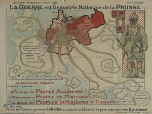 En 1788 Mirabeau disait déjà - la guerre est l'industrie nationale de la Prusse...