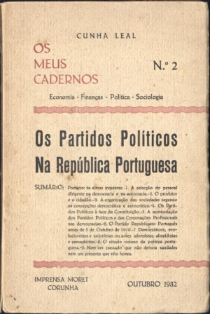 Os partidos políticos na República Portuguesa