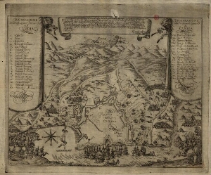 Pianta della Candia delle anno 1668