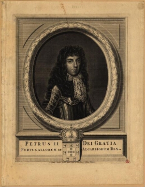 Petrus II Dei Gratia Portugallorum et Algarbiorum Rex