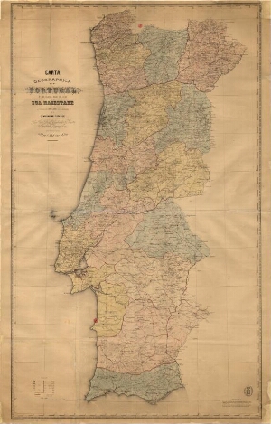 Carta geographica de Portugal