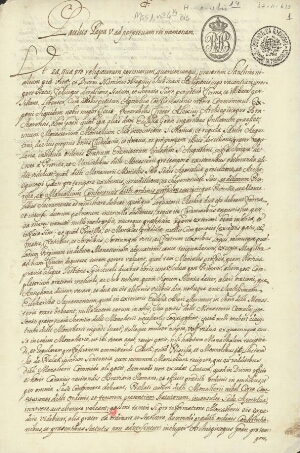 [Documentos apostólicos dos Papa Paulo V e Gregório XV concedidos ao Convento de Santa Mónica de Goa...