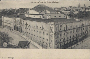 Lisboa - Palacio das Cortes (Parlement)