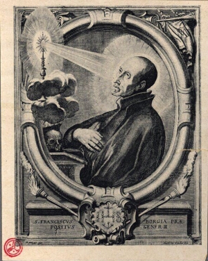 S. Franciscus Borgia Praepositus Gener. III.