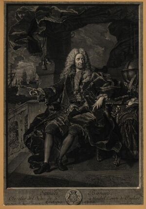 Samuel Bernard, chevalier delªOrdre de S.t Michel, Comte de Coubert