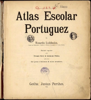 Atlas escolar portuguez