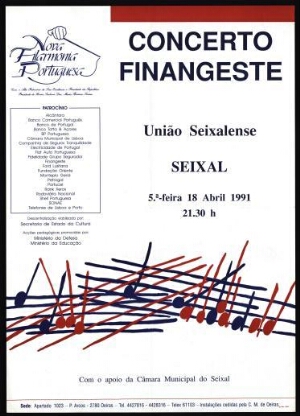Concerto Finangeste - Seixal, 18 Abril