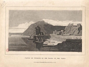 Castle of Punhete, on the banks of the Tagus