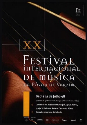 XX Festival internacional de música da Póvoa de Varzim