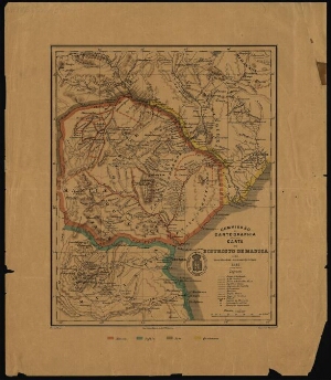 Carta do districto de Manica e dos territórios circunvizinhos