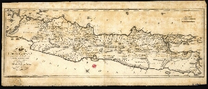 Map of the Island of Java