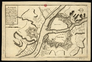 Bayonne ville forte et Port de Mer sur lªOcéan située au conflans des Rivières de lªAdour et de la N...