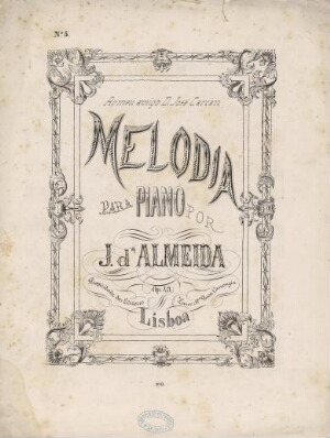 Melodia para piano, op. 43