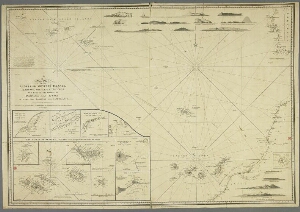 A new chart of the Azores, or western islands, Madeira, the Canary islands, and part of the coasts o...