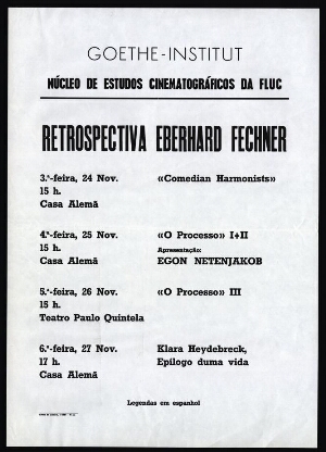 Retrospectiva Eberhard Fechner