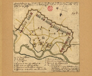 [Planta do sistema de fortificação do Príncipe de Orange em 1646]