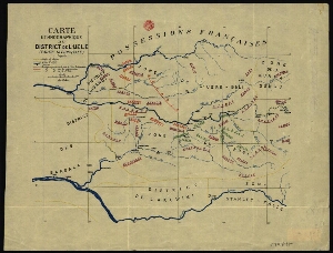 Carte ethnographique du district de L'Uele