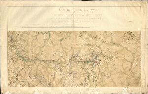 Carta topographyqua do nacimento dos rios Suraya e Cette p[ar]a o projecto da reunião do Tejo com a ...