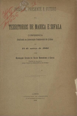 Passado, presente e futuro dos territorios de Manica e Sofala