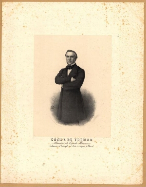Conde de Thomar, Ministro de Estado Honorario e Embaixador de Portugal na Corte do Império do Brazil