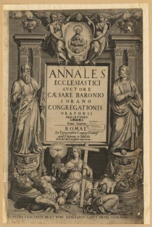 Annales Ecclesiastici, avctore Caesare Baronio Sorano Congregationis Oratotii presbytero, tomus quar...