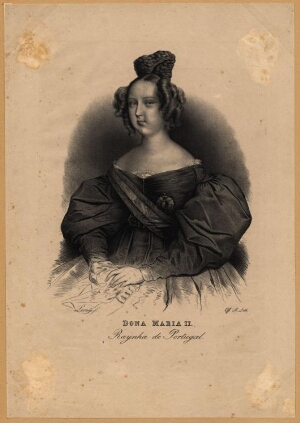 Dona Maria II, Raynha de Portugal