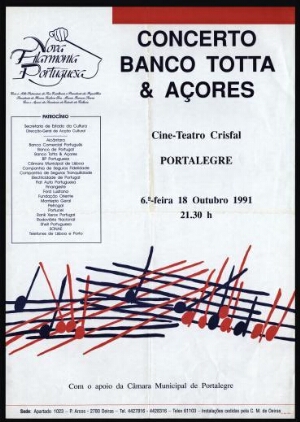 Concerto Banco Totta & Açores - Portalegre