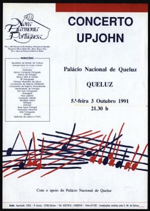 Concerto Upjohn - Queluz