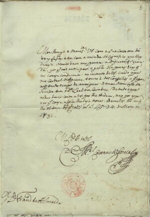 [Cartas do Padre D. Manuel Caetano de Sousa para D. Francisco de Almeida, com datas compreendidas en...