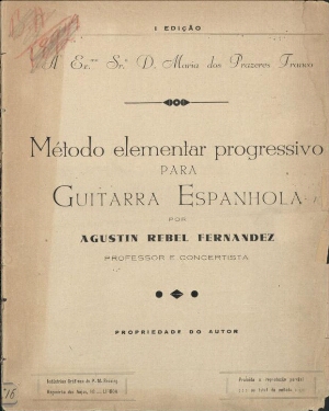 Método elementar progressivo para guitarra espanhola
