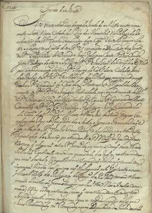 [Carta escrita pelo secretário do governo da Capitania do Maranhão, Bernardino José Pereira de Castr...