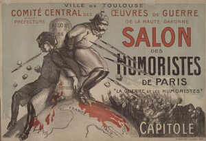 Salon des Humoristes de Paris - "La Guerre et les Humoristes" au Capitole