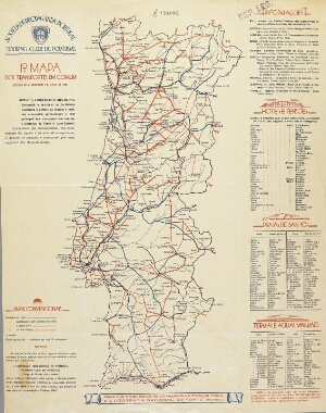 1º mapa dos transportes em comum