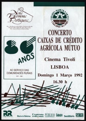 Concerto Caixas de Crédito Agrícola Mútuo - Lisboa