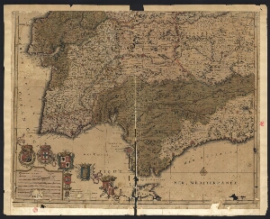 [Carte nouvelle de la partie septentrionale du Royaume de Portugal et des Algarves