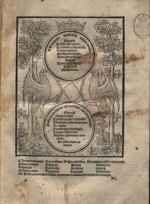 [Opera] De Coelesti hierarchia ;De Ecclesiastica hierarchia ;De Divinis nominibus ;De Mystica theolo...